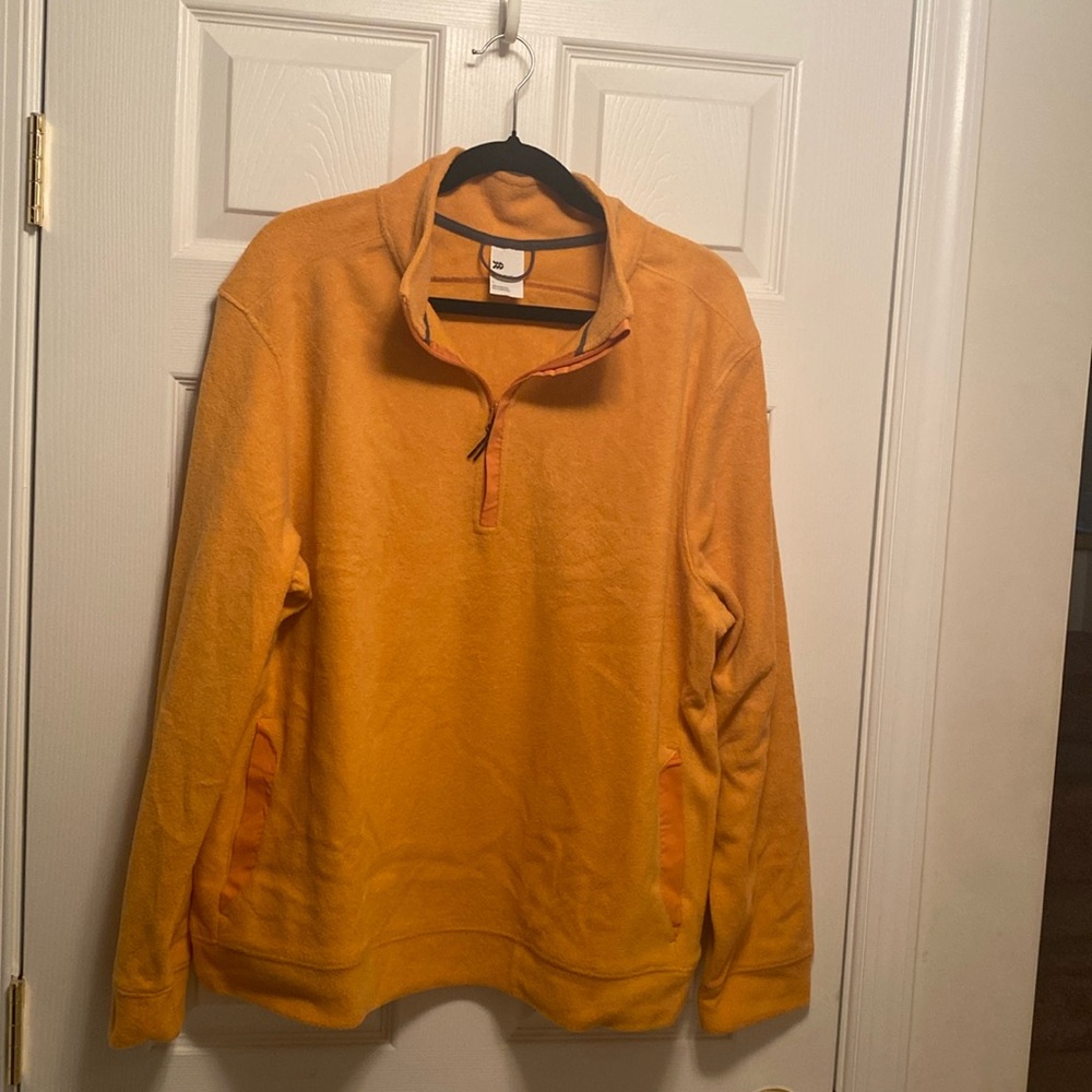 Brand New All in Motion Orange Micro Fleece Sweatshirt…size L - Picture 1 of 5
